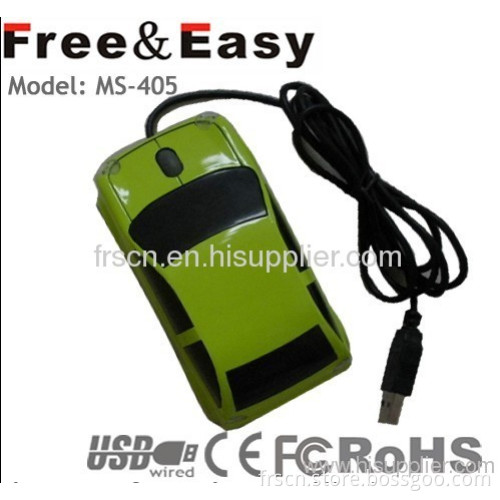 Ms-405 Car Shape Wired Optical Mouse
